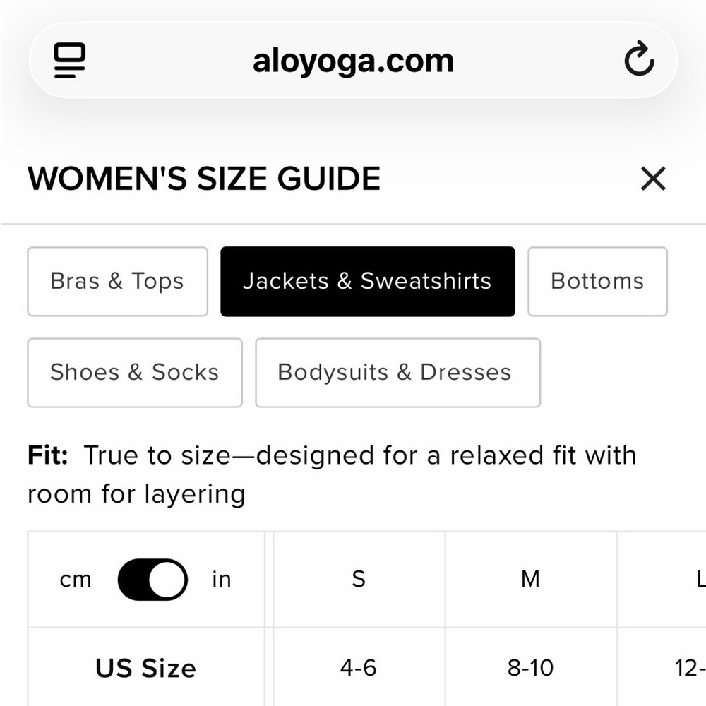 ALO Yoga foxy Sherpa Jacket for Women medium - Picture 6 of 11